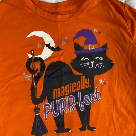 Set of 2 Halloween crop tops toddler girl size 4/5T - Picture 3 of 7